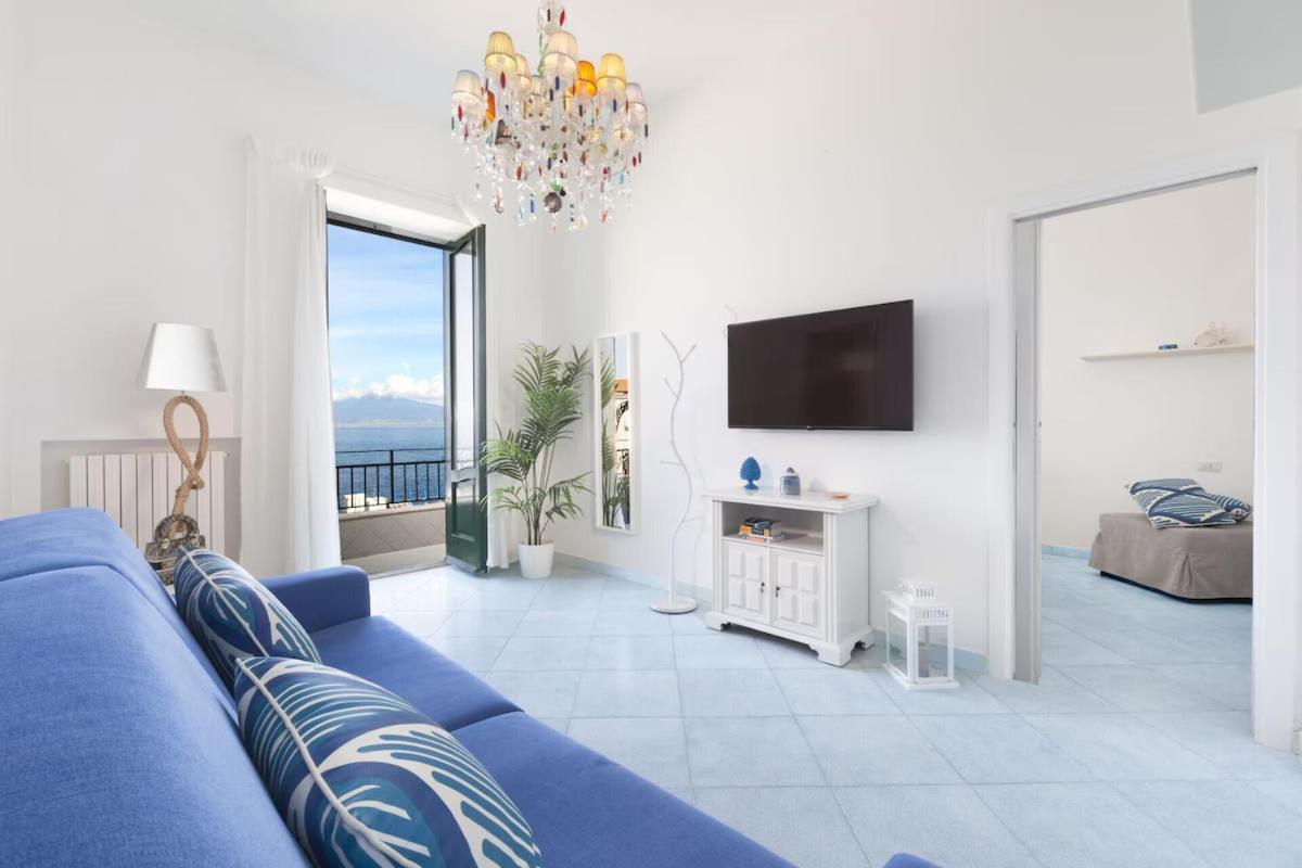 Sorrentovibes - Seaview Home On The Beach & Amazing Views Terrace ภายนอก รูปภาพ